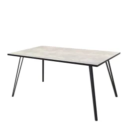 Beton Optik Tisch & Schwingstühle - Grenados (fünfteilig)^Wohnen Outlet