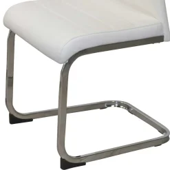 Wohnen Betonoptik Säulentisch & Freischwinger - Gates (fünfteilig)