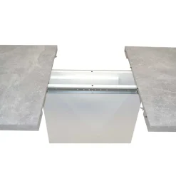 Wohnen Betonoptik Säulentisch & Freischwinger - Gates (fünfteilig)