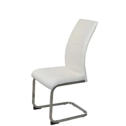 Wohnen Betonoptik Säulentisch & Freischwinger - Gates (fünfteilig)