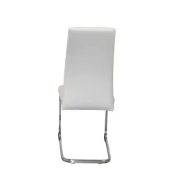 Wohnen Betonoptik Säulentisch & Freischwinger - Gates (fünfteilig)