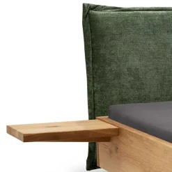 Wohnen Bett - schwebende Optik mit Ablagen - Bolizia (dreiteilig)