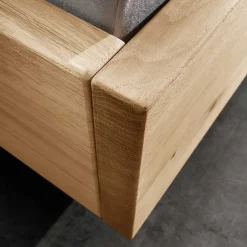 Wohnen Bett - schwebende Optik mit Ablagen - Bolizia (dreiteilig)