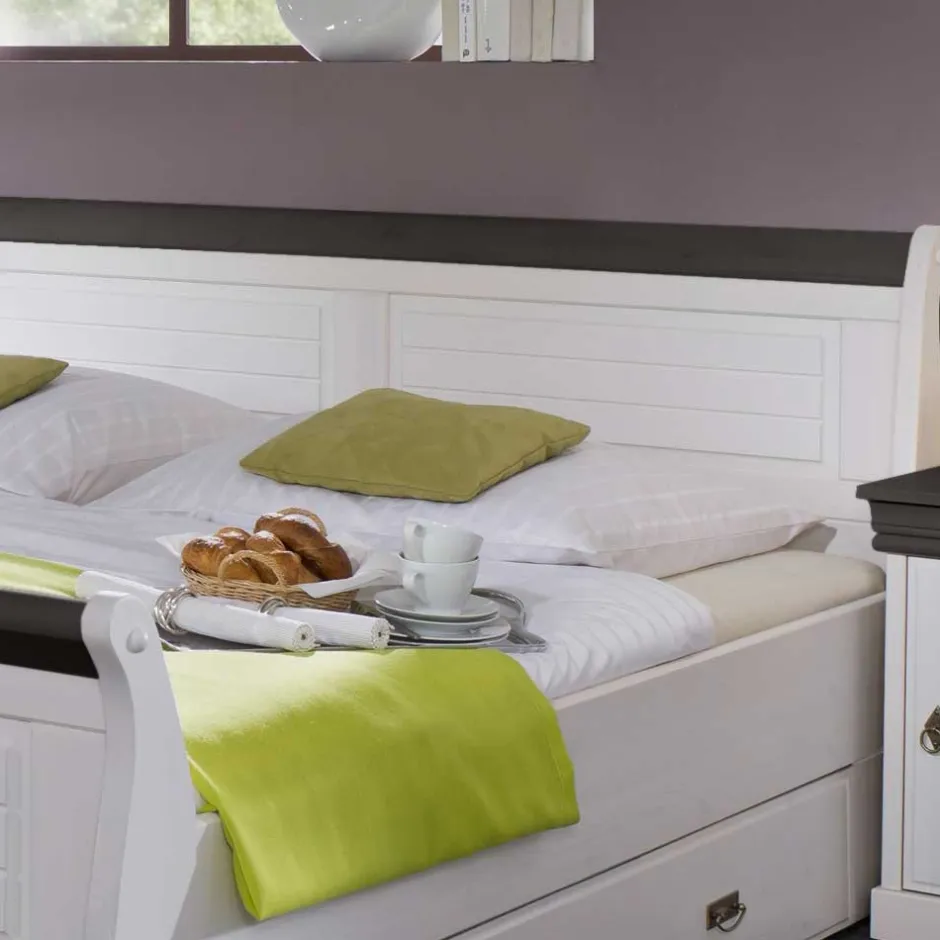 Bett Pisino im Landhausstil^Wohnen New