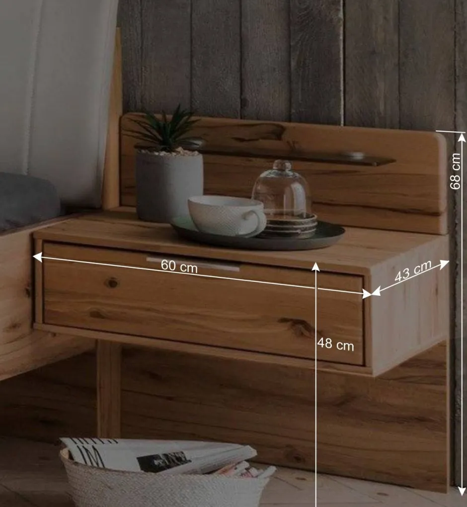 Bettgestell & Nachtkommoden Set - Krofun (dreiteilig)^Wohnen Online