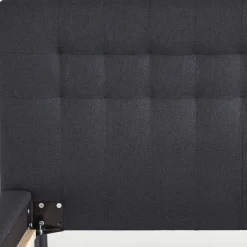 Bettgestell in Dunkelgrau mit 140x200 Liegefläche - Vladin^Wohnen