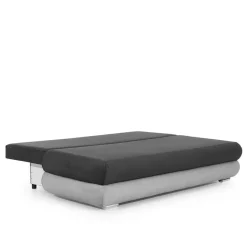 Wohnen Bettsofa in Currygelb Samtstoff - Bruce