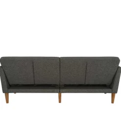 Wohnen Bettsofa in Grau und Natur - Emiria
