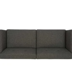 Wohnen Bettsofa in Grau und Natur - Emiria