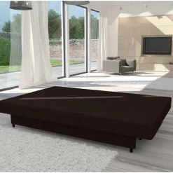 Wohnen Bettsofa ohne Armlehnen in Braun - Tepico