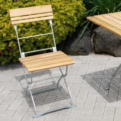 Biergarten Sitzgruppe für 4 Personen - Bray (fünfteilig)^Wohnen Online