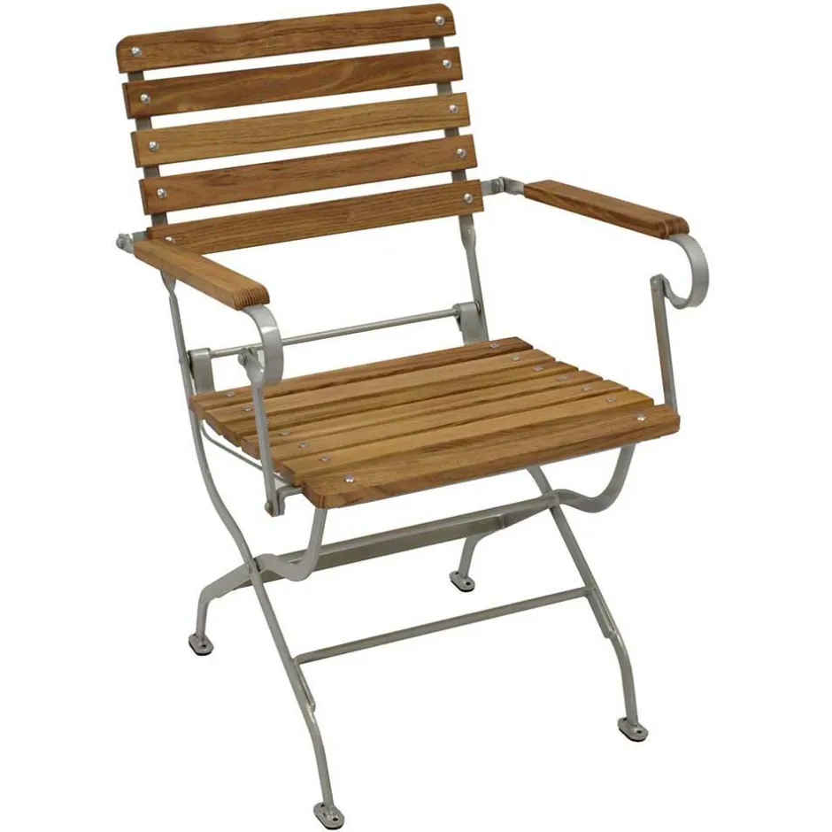 Biergarten Stuhl mit Armlehnen - Jelka^Wohnen Hot