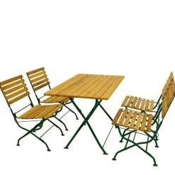 Biergarten Tischgruppe aus Robinie - Gracy (fünfteilig)^Wohnen Clearance