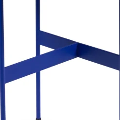 Blauer Beistelltisch aus Stahl - Tegal^Wohnen Online