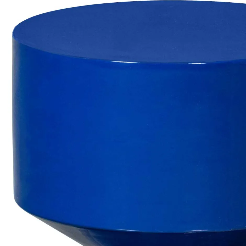 Wohnen Blauer Beistelltisch im Hantel Design - Glorious