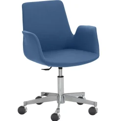 Blauer Bürostuhl mit Armlehnen - Brisbane^Wohnen Best