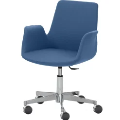 Blauer Bürostuhl mit Armlehnen - Brisbane^Wohnen Best