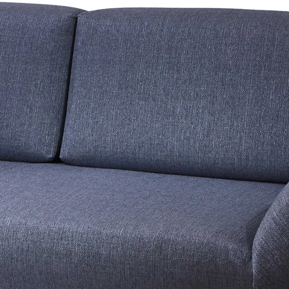 Wohnen Blaues Schlafsofa mit verstellbaren Armlehnen - Lash