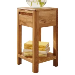 Blumensäule aus Wildeiche Massivholz - Uvinessa^Wohnen Discount