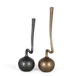 Wohnen Bodenvasen Duo aus Metall - Holmes (zweiteilig)