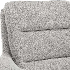 Wohnen Boucle Armlehnenstuhl in Grau - Lulumo (2er Set)