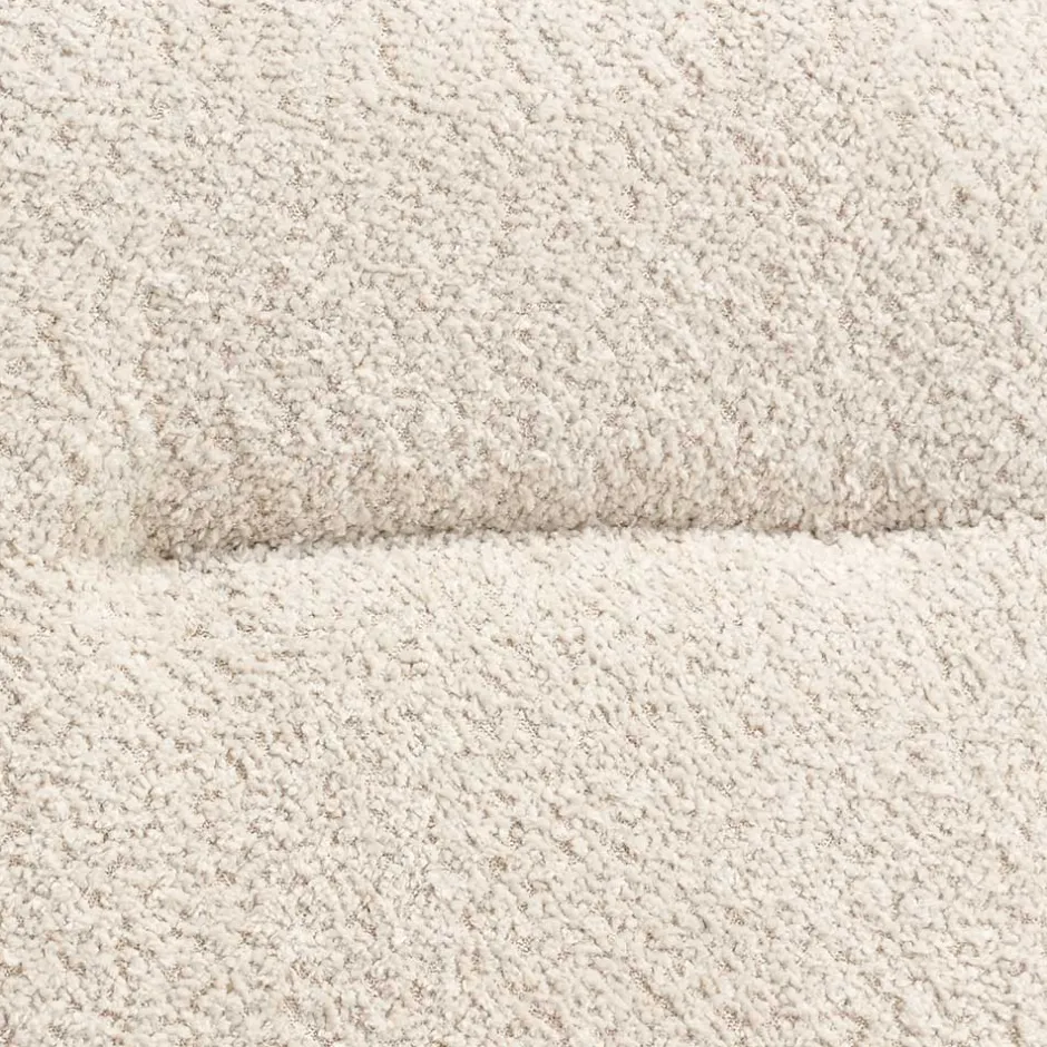 Boucle Drehstuhl in Creme - Rocono^Wohnen Clearance