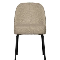 Wohnen Boucle Polsterstühle in Beige - Laderla (2er Set)