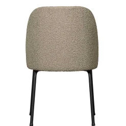 Wohnen Boucle Polsterstühle in Beige - Laderla (2er Set)