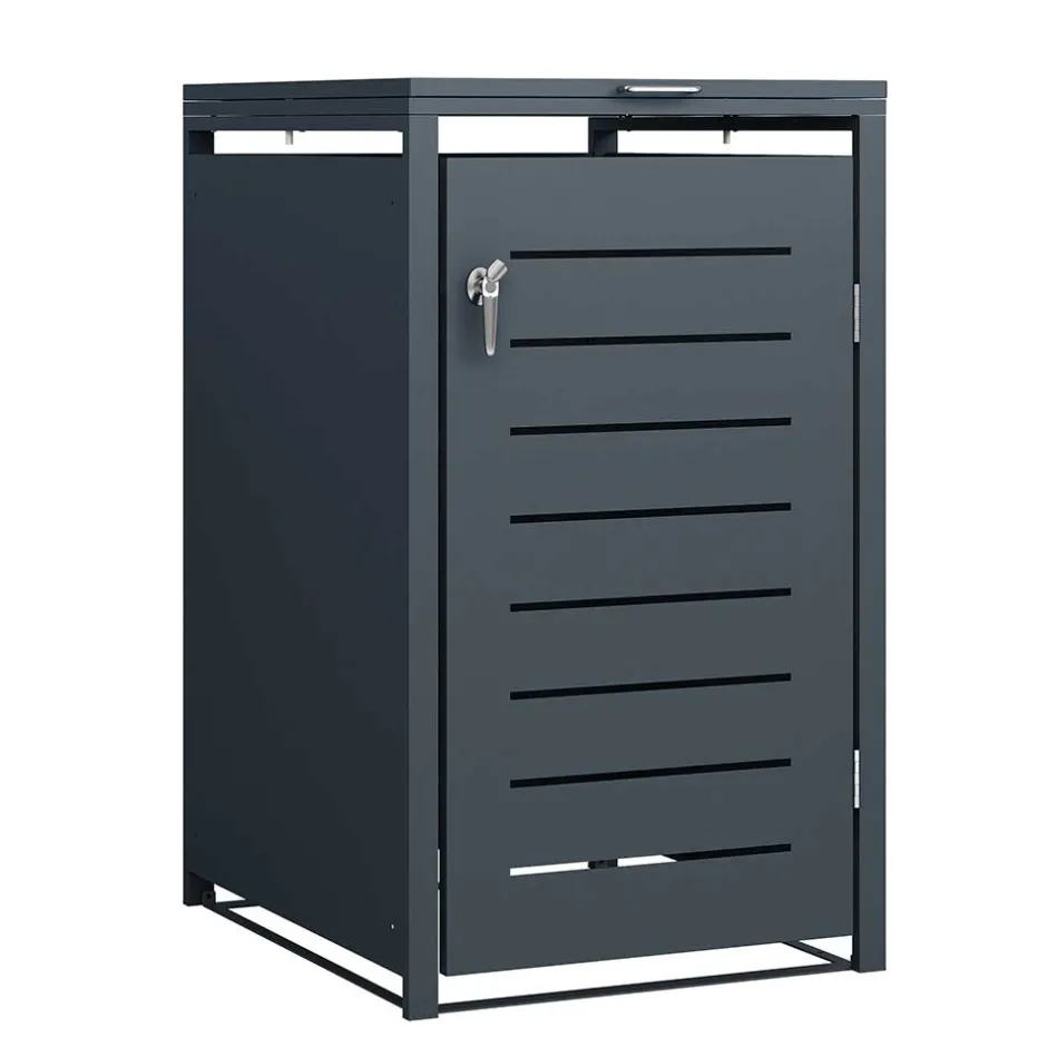 Wohnen Box für eine Mülltonne aus Stahl - Vadoz