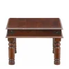 Brauner Kolonialstil Couchtisch 60x60 oder 120x75 - Meho^Wohnen