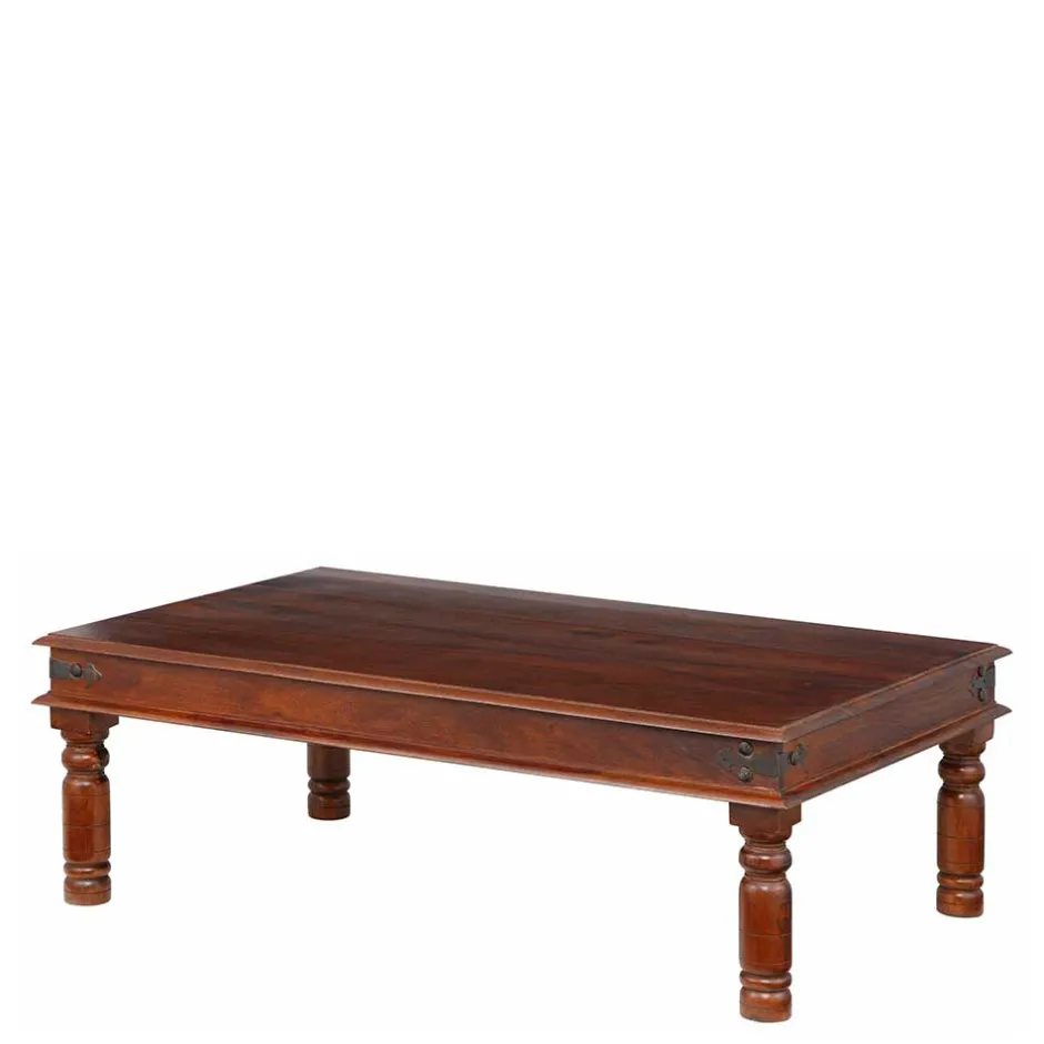 Brauner Kolonialstil Couchtisch 60x60 oder 120x75 - Meho^Wohnen