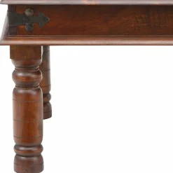 Brauner Kolonialstil Couchtisch 60x60 oder 120x75 - Meho^Wohnen