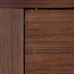 Braunes Akazie Highboard mit 3 Schiebetüren - Ruffes^Wohnen Hot