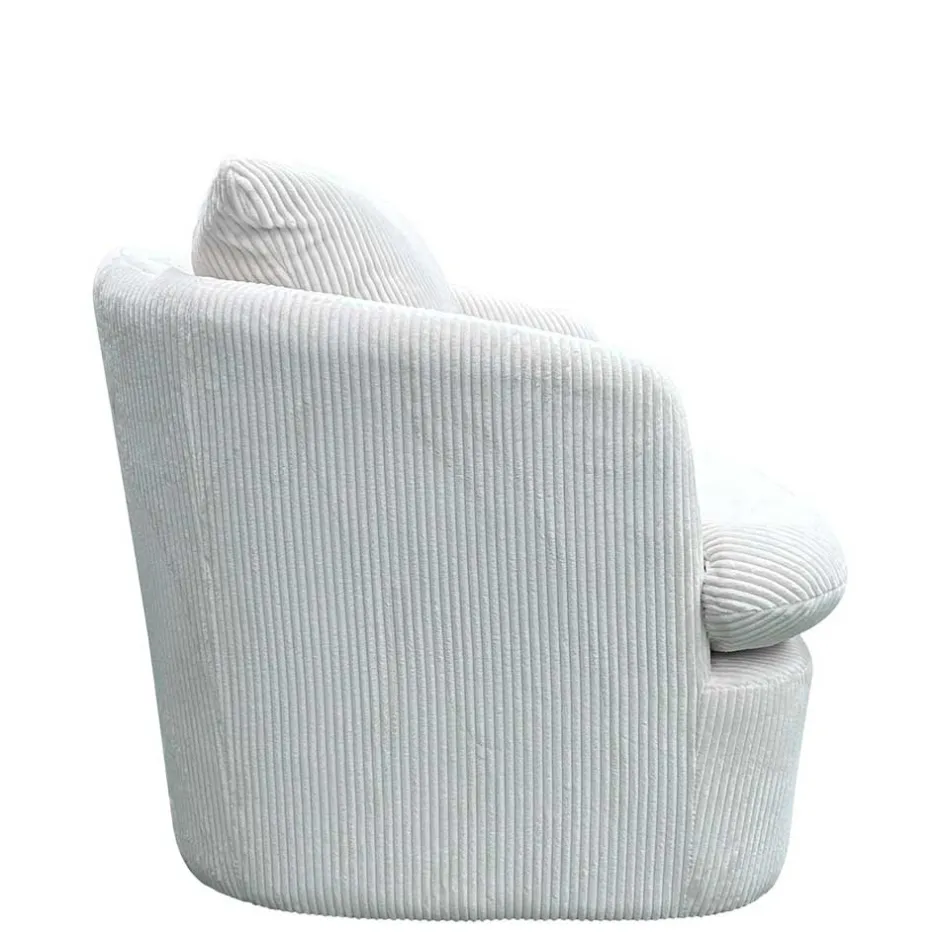 Wohnen Breitcord Sessel in Offwhite - Fenturam