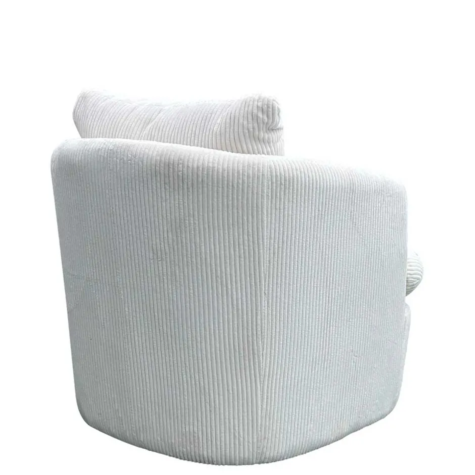 Wohnen Breitcord Sessel in Offwhite - Fenturam