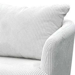 Wohnen Breitcord Sessel in Offwhite - Fenturam