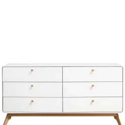 Breite Kommode mit sechs Schubladen - Kolreva^Wohnen Sale