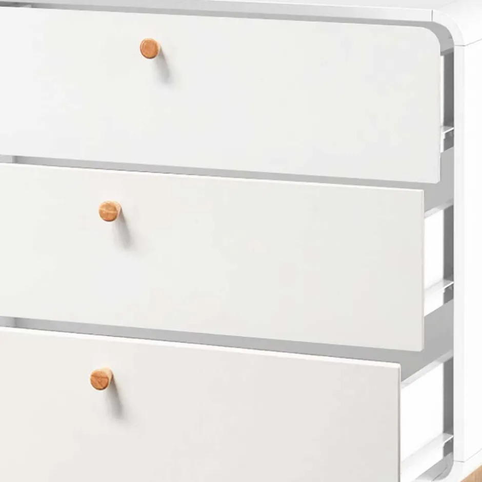 Breite Kommode mit sechs Schubladen - Kolreva^Wohnen Sale