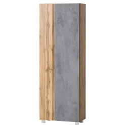 Wohnen Breiter Badhochschrank mit Doppeltür - Mia