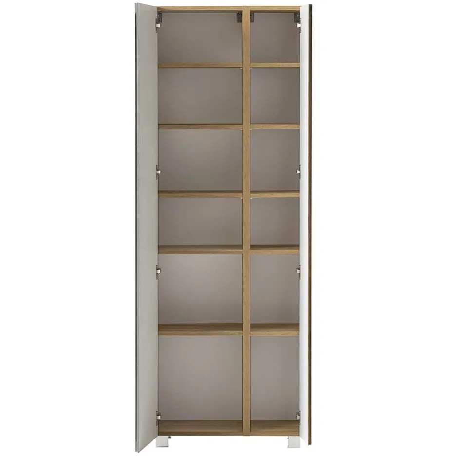 Wohnen Breiter Badhochschrank mit Doppeltür - Mia