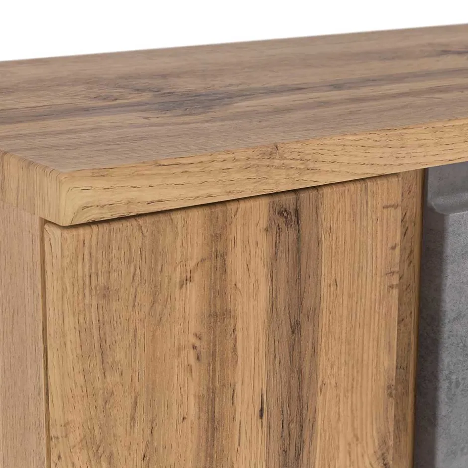 Wohnen Breiter Badhochschrank mit Doppeltür - Mia