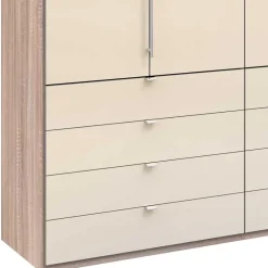 Wohnen Breiter Kleiderschrank mit 12 Schubladen - Rativian