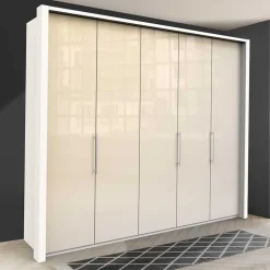 Breiter Schlafzimmerschrank in Cremefarben - Zidarie^Wohnen Sale