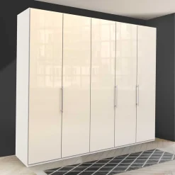 Breiter Schlafzimmerschrank in Cremefarben - Zidarie^Wohnen Sale