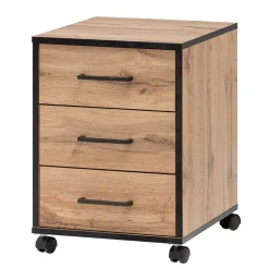 Büro Rollcontainer in Eiche Optik - Zustic^Wohnen