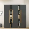 Büro Schrank- und Regalwand Set - Ahilav (fünfteilig)^Wohnen Discount
