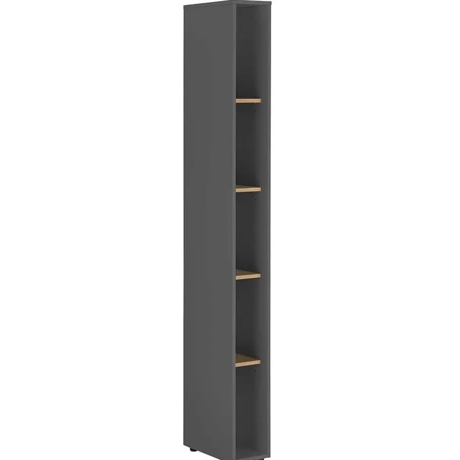 Büro Schrank- und Regalwand Set - Ahilav (fünfteilig)^Wohnen Discount