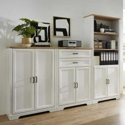 Büro Schränke Set - Landhaus - Mehady (dreiteilig)^Wohnen Best