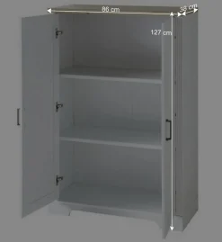 Büro Schränke Set - Landhaus - Mehady (dreiteilig)^Wohnen Best