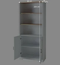 Büro Schränke Set - Landhaus - Mehady (dreiteilig)^Wohnen Best